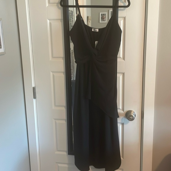 NWT. Black cocktail dress. West K Size L - Picture 1 of 10